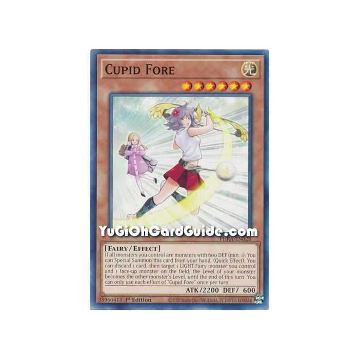 Cupid Fore (Common) – Phantom Rage | Carta YUGIOH en México