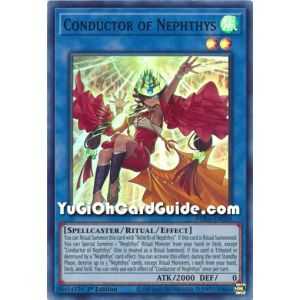 Conductor of Nephthys (Super Rare) – Phantom Rage | Carta YUGIOH en México