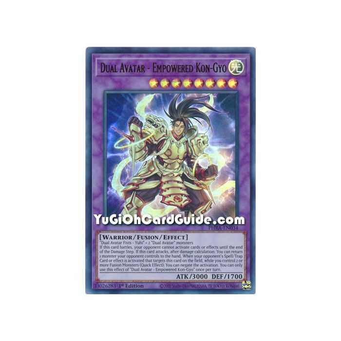 Dual Avatar - Empowered Kon-Gyo (Ultra Rare) – Phantom Rage | Carta YUGIOH en México