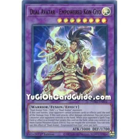 Dual Avatar - Empowered Kon-Gyo (Ultra Rare) – Phantom Rage | Carta YUGIOH en México