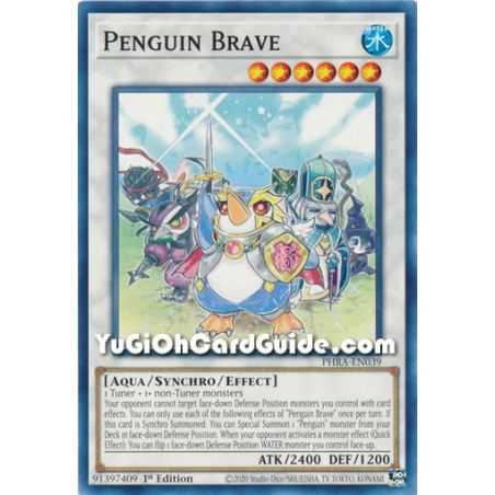Penguin Brave (Common) – Phantom Rage | Carta YUGIOH en México