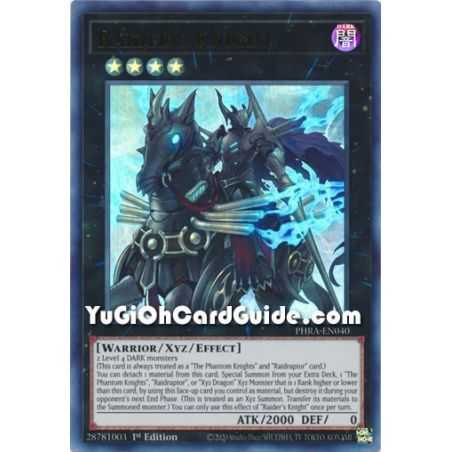 Raider's Knight (Ultra Rare) – Phantom Rage | Carta YUGIOH en México