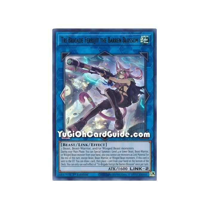 Tri-Brigade Ferrijit the Barren Blossom (Ultra Rare) – Phantom Rage | Carta YUGIOH en México