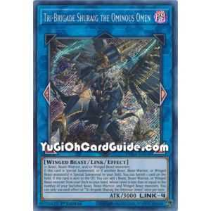 Tri-Brigade Shuraig the Ominous Omen (Secret Rare) – Phantom Rage | Carta YUGIOH en México