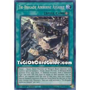 Tri-Brigade Airborne Assault (Secret Rare) – Phantom Rage | Carta YUGIOH en México