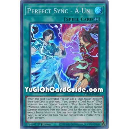 Perfect Sync - A-Un (Super Rare) – Phantom Rage | Carta YUGIOH en México