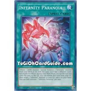 Infernity Paranoia (Common) – Phantom Rage | Carta YUGIOH en México