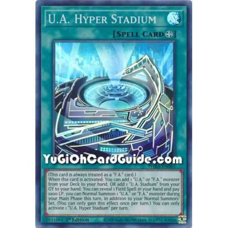 U.A. Hyper Stadium (Super Rare) – Phantom Rage | Carta YUGIOH en México