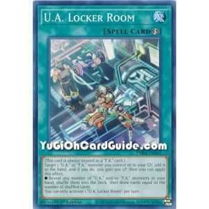 U.A. Locker Room (Common) – Phantom Rage | Carta YUGIOH en México