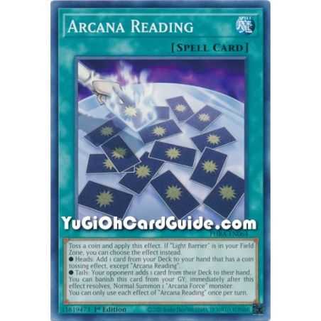 Arcana Reading (Common) – Phantom Rage | Carta YUGIOH en México