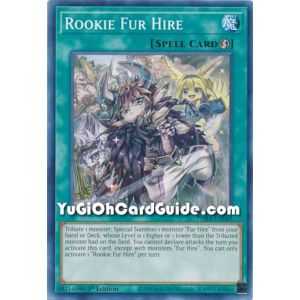 Rookie Fur Hire (Common) – Phantom Rage | Carta YUGIOH en México