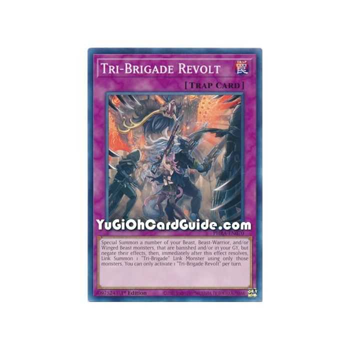 Tri-Brigade Revolt (Common) – Phantom Rage | Carta YUGIOH en México