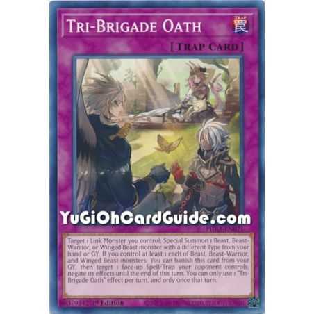 Tri-Brigade Oath (Common) – Phantom Rage | Carta YUGIOH en México