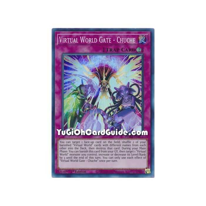 Virtual World Gate - Chuche (Super Rare) – Phantom Rage | Carta YUGIOH en México