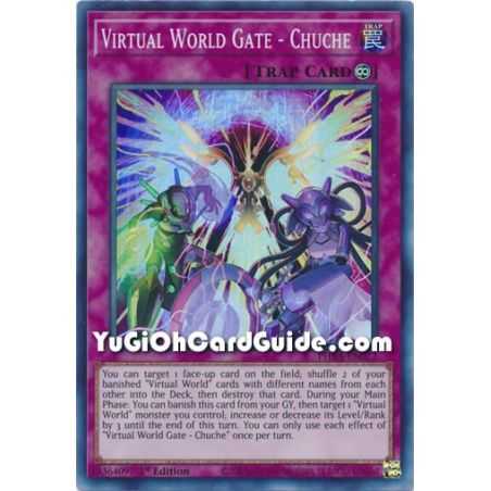 Virtual World Gate - Chuche (Super Rare) – Phantom Rage | Carta YUGIOH en México