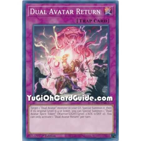 Dual Avatar Return (Common) – Phantom Rage | Carta YUGIOH en México