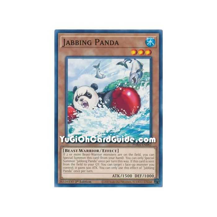 Jabbing Panda (Common) – Phantom Rage | Carta YUGIOH en México
