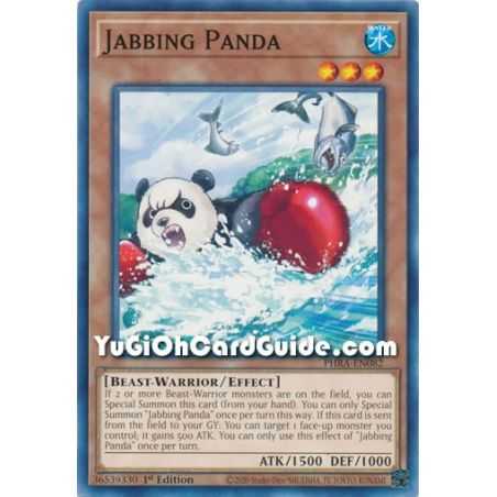 Jabbing Panda (Common) – Phantom Rage | Carta YUGIOH en México