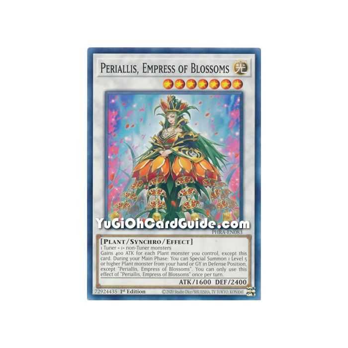 Periallis, Empress of Blossoms (Common) – Phantom Rage | Carta YUGIOH en México