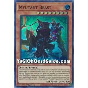 Myutant Beast (Super Rare) – Phantom Rage | Carta YUGIOH en México