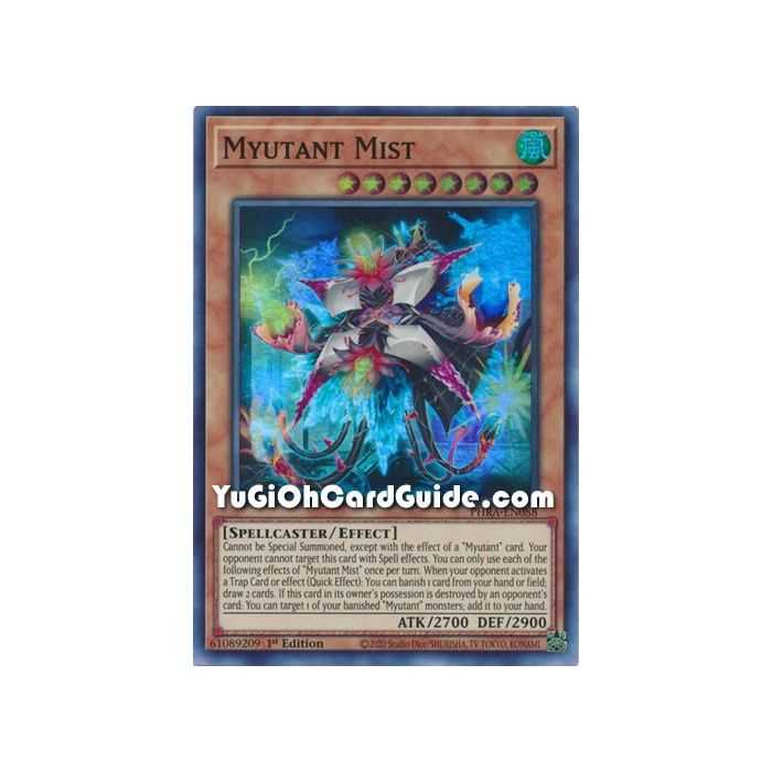 Myutant Mist (Super Rare) – Phantom Rage | Carta YUGIOH en México