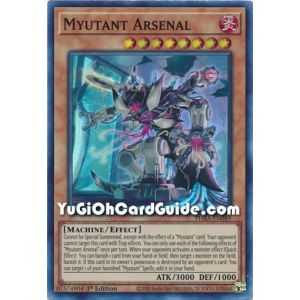 Myutant Arsenal (Super Rare) – Phantom Rage | Carta YUGIOH en México