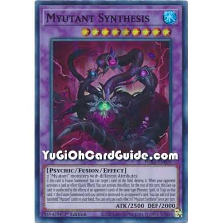 Myutant Synthesis (Super Rare) – Phantom Rage | Carta YUGIOH en México