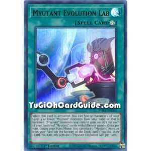 Myutant Evolution Lab (Ultra Rare) – Phantom Rage | Carta YUGIOH en México