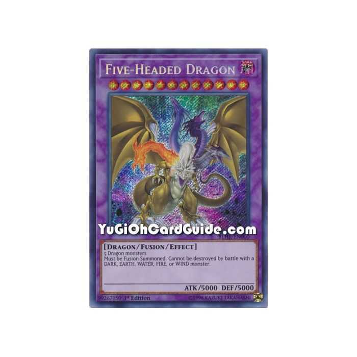 Five-Headed Dragon (Secret Rare) – Battles of Legend: Hero's Revenge | Carta YUGIOH en México