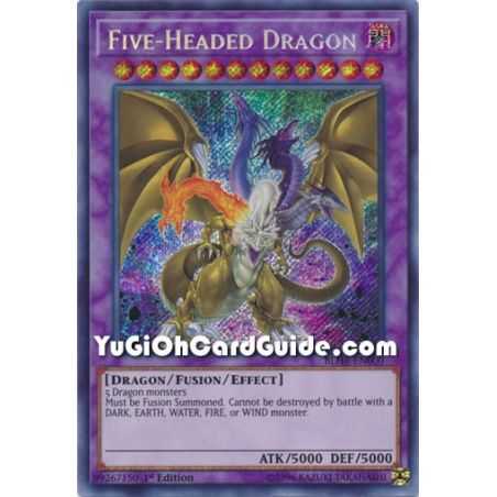 Five-Headed Dragon (Secret Rare) – Battles of Legend: Hero's Revenge | Carta YUGIOH en México