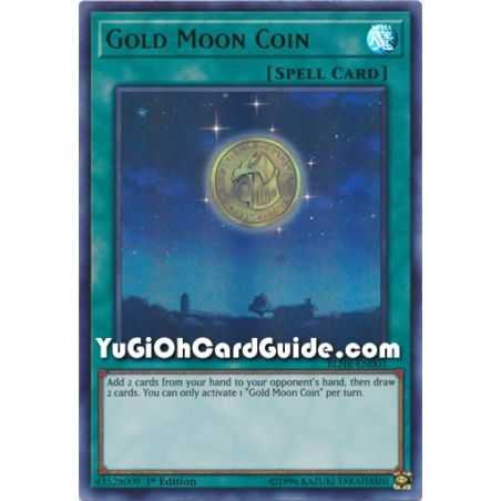 Gold Moon Coin (Ultra Rare) – Battles of Legend: Hero's Revenge | Carta YUGIOH en México