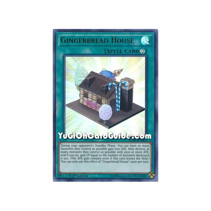 Gingerbread House (Ultra Rare) – Battles of Legend: Hero's Revenge | Carta YUGIOH en México