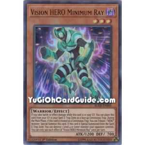 Vision HERO Minimum Ray (Ultra Rare) – Battles of Legend: Hero's Revenge | Carta YUGIOH en México