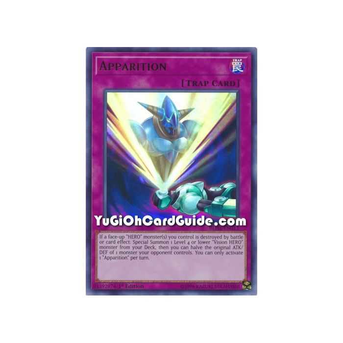 Apparition (Ultra Rare) – Battles of Legend: Hero's Revenge | Carta YUGIOH en México