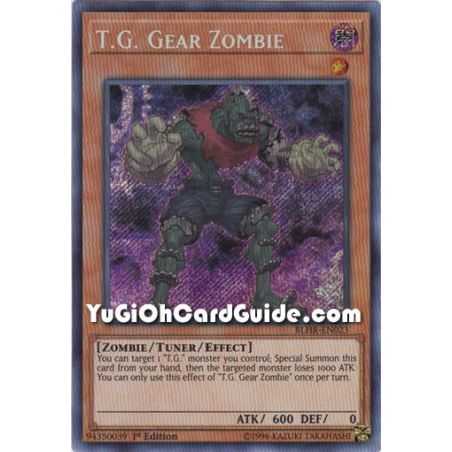 T.G. Gear Zombie (Secret Rare) – Battles of Legend: Hero's Revenge | Carta YUGIOH en México