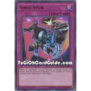 Sonic Stun (Ultra Rare) – Battles of Legend: Hero's Revenge | Carta YUGIOH en México