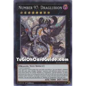 Number 97: Draglubion (Secret Rare) – Battles of Legend: Hero's Revenge | Carta YUGIOH en México