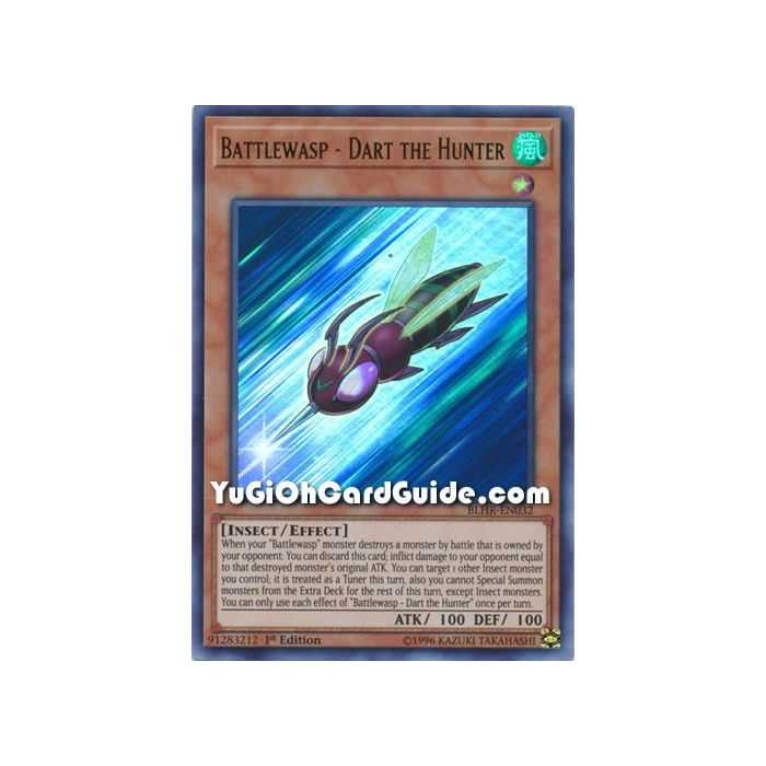 Battlewasp - Dart the Hunter (Ultra Rare) – Battles of Legend: Hero's Revenge | Carta YUGIOH en México