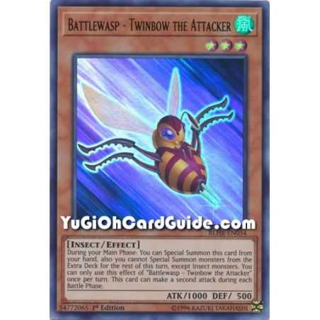 Battlewasp - Twinbow the Attacker (Ultra Rare) – Battles of Legend: Hero's Revenge | Carta YUGIOH en México