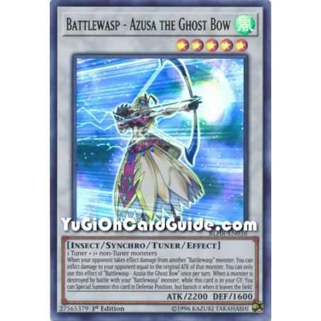 Battlewasp - Azusa the Ghost Bow (Ultra Rare) – Battles of Legend: Hero's Revenge | Carta YUGIOH en México