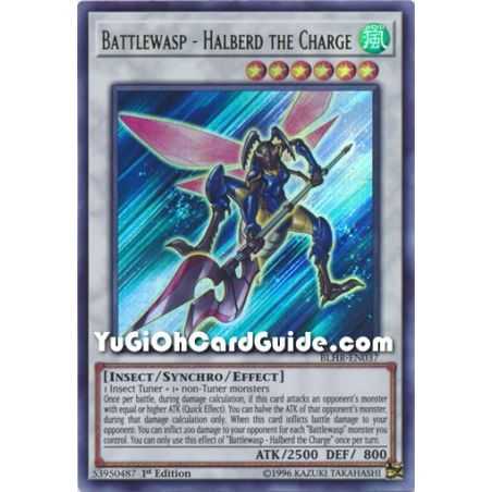 Battlewasp - Halberd the Charge (Ultra Rare) – Battles of Legend: Hero's Revenge | Carta YUGIOH en México
