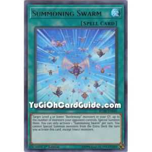 Summoning Swarm (Ultra Rare) – Battles of Legend: Hero's Revenge | Carta YUGIOH en México