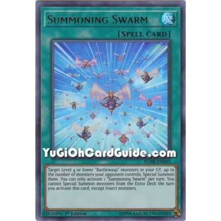 Summoning Swarm (Ultra Rare) – Battles of Legend: Hero's Revenge | Carta YUGIOH en México