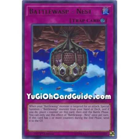 Battlewasp - Nest (Ultra Rare) – Battles of Legend: Hero's Revenge | Carta YUGIOH en México