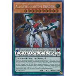 All-Eyes Phantom Dragon (Secret Rare) – Battles of Legend: Hero's Revenge | Carta YUGIOH en México