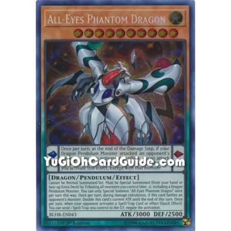 All-Eyes Phantom Dragon (Secret Rare) – Battles of Legend: Hero's Revenge | Carta YUGIOH en México