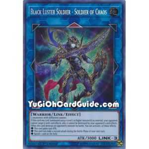 Black Luster Soldier - Soldier of Chaos (Secret Rare) – Battles of Legend: Hero's Revenge | Carta YUGIOH en México
