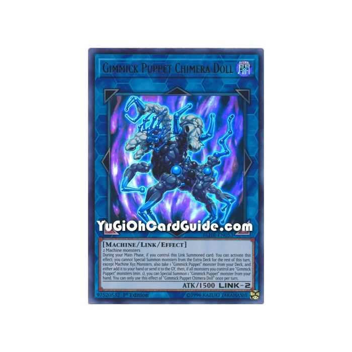 Gimmick Puppet Chimera Doll (Ultra Rare) – Battles of Legend: Hero's Revenge | Carta YUGIOH en México