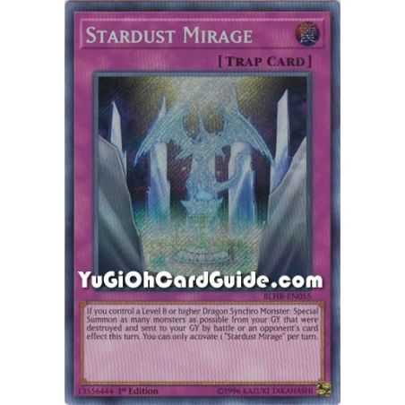 Stardust Mirage (Secret Rare) – Battles of Legend: Hero's Revenge | Carta YUGIOH en México