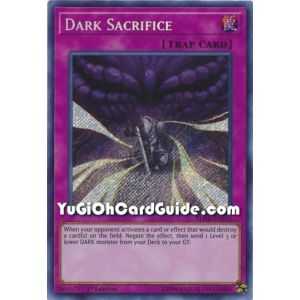 Dark Sacrifice (Secret Rare) – Battles of Legend: Hero's Revenge | Carta YUGIOH en México